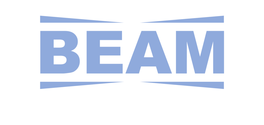 ロゴ（beam） 青